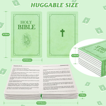 Home Decor Christmas Bible Plush Toy Doll Pillow