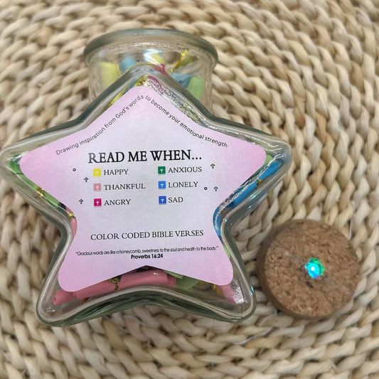 Bible Scripture In Jar Devout Christian Gift Prayer